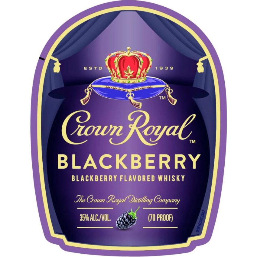 Blackberry crown royal nutrition facts