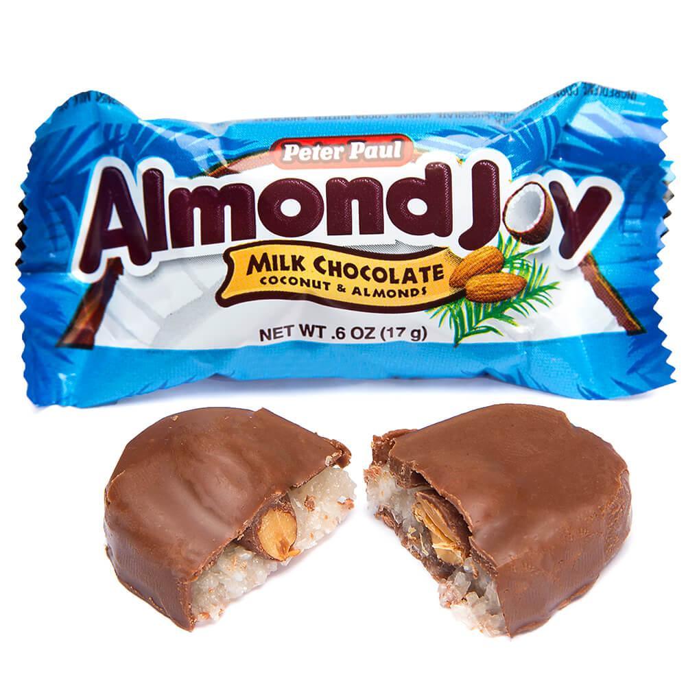 Almond joy fun size nutrition facts